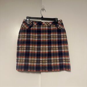 Louis Castel women’s golf plaid skort Size 73